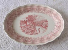 GRAND PLAT OVALE fond blanc