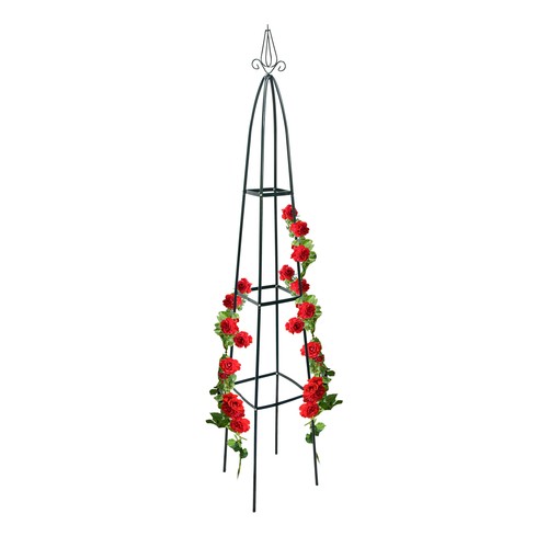 Obelisque support plantes
