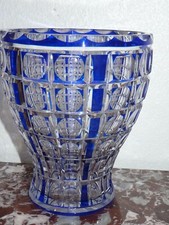 Très rare vase couleur bleu