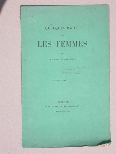 Quelques pages sur - les, femmes