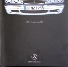HA2517 Brochure Catalogue Mercedes AMG W210 E55 AMG 4Matic German Deutsch (DE)