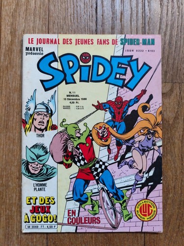 Spidey comics 11 mensuel - comics, n°11
