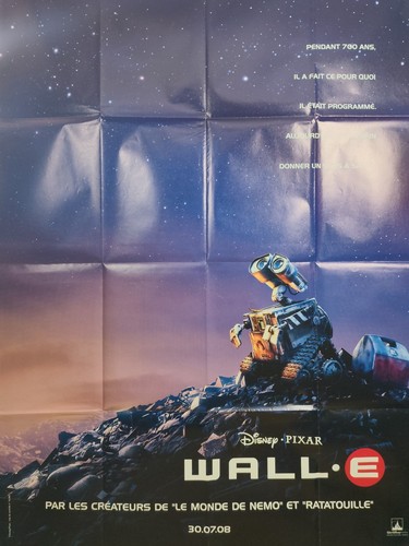 Wall affiche cinema - wall.e,