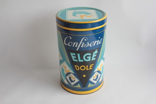 Boîte tôle lithographiée