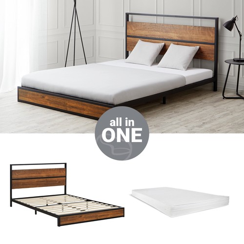Lit métal 140x200 matelas - 140x200,