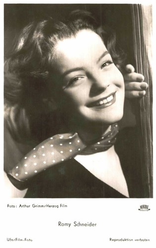 Romy schneider carte postale - romy, *