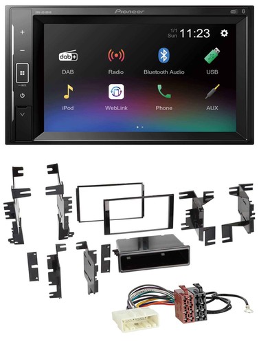 Pioneer dab mp3 2din bluetooth - dab,