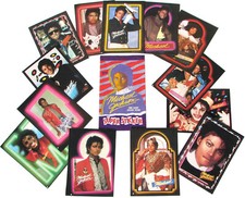 Michael Jackson Lot Autocollants TOPPS GIANT Stickers Cards COMPLETE set 1984