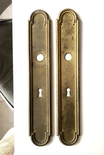 Paire plaques proprete - de,