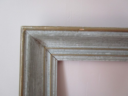 Cadre ancien bois mouluré - cadre, en