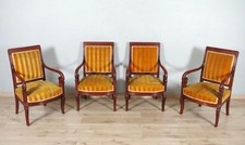 Quatre fauteuils époque Empire