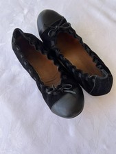 Ballerines Femme39 Cuir Et Daim
