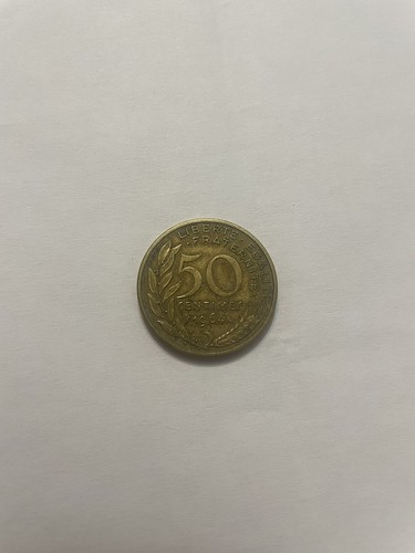 Monnaie france 50 centimes - monnaie,, france,