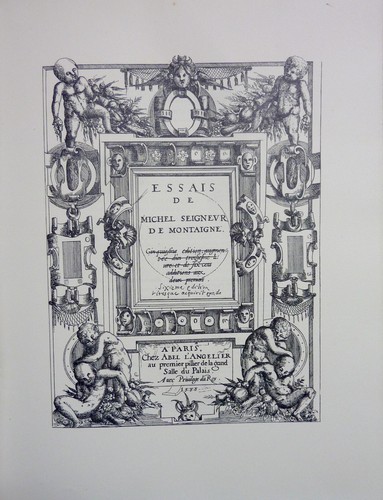Montaigne les essais - 3/3,