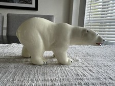 Antique Polar Bear Figurine