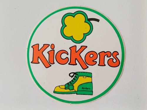 Vintage sticker 70s kickers - vintage,