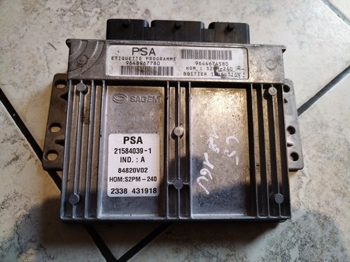 Calculateur moteur citroën - calculateur, c5