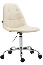 Fauteuil de Bureau à Roulettes Reims en Similicuir Hauteur réglable et Pivotant