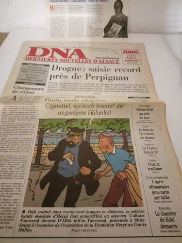 Tintin journal dna - journal, dernières