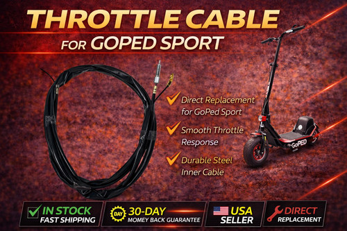 Throttle cable for goped - throttle,