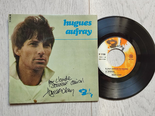 Dedicace par hugues aufray - dedicace,