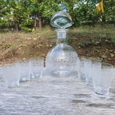 SERVICE CARAFE & 6 VERRES