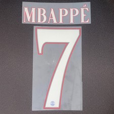 Flocage MBAPPE PARIS PSG 2022 2023 HOME UCL - Nameset Patch