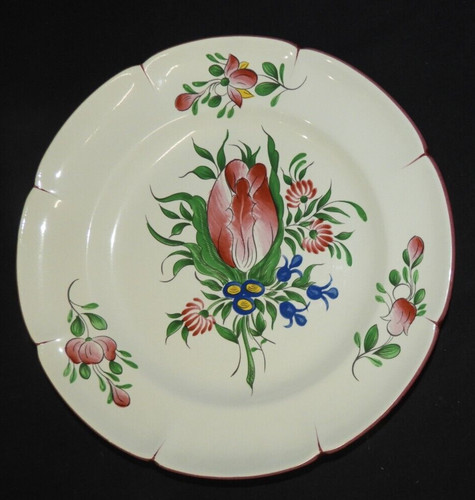 Belle assiette signée st - assiette,