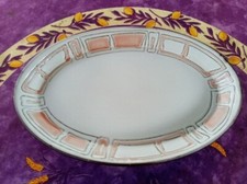 Plat Ovale Grès Emaillé de