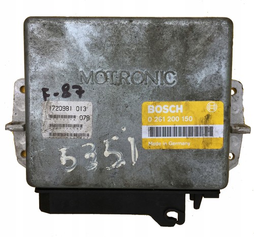 Ecu bmw e32 e34 525i - bmw,