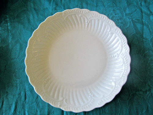 Grand plat rond - en, porcelaine