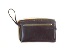 SACOCHE HOMME PUBLICITAIRE AIR FRANCE FERMETURE ECLAIRE ZIP  TRES BON ETAT