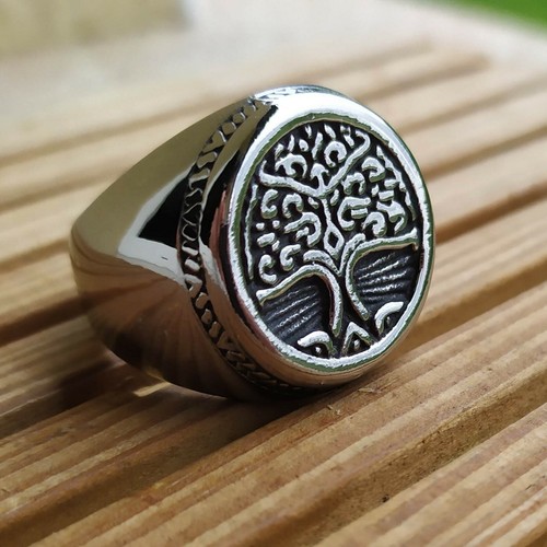 Bague chevalière arbre - arbre, de