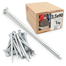 Clous acier 90 mm - clous, 1