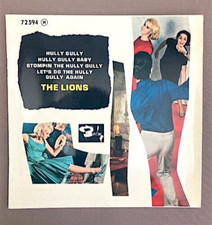 VINYLE 7" 45 tours - EP - The Lions - Hully Gully - Barclay 72594 Medium - TBE