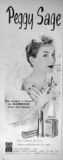 PUBLICITÉ PEGGY SAGE ROUGES A LEVRES EN HARMONIE AVEC VERNIS TENDANCE ACTUELLE 