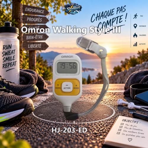 Podomètre omron walking style - omron,