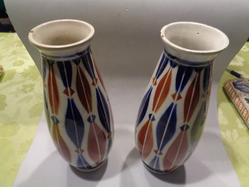 Paire vase ancien - vase, kg