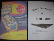 manuel de flipper Williams: STRIKE ZONE