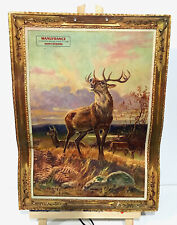 Ancien carton de calendrier MANUFRANCE Saint-Etienne