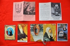 Sainte Rita Ste des cas impossibles et désespérés oblats 1968 Livret et images