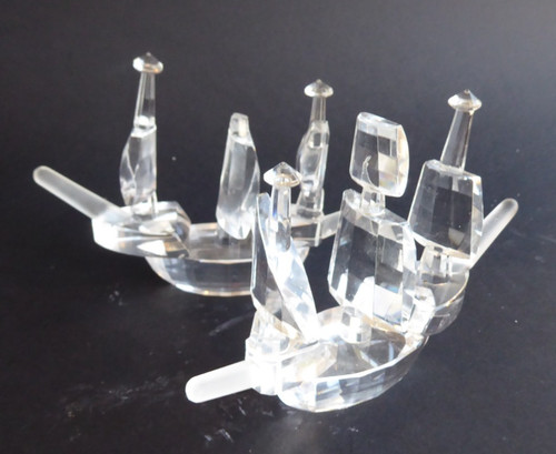 Bateau miniature cristal - bateau,