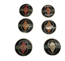 Lot de 6 emblèmes GILERA GP