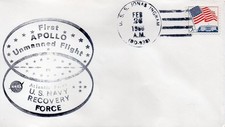 APOLLO 1 First flight US Navy Recovery day USS JONAS INGRAM 1966 RARE !!!