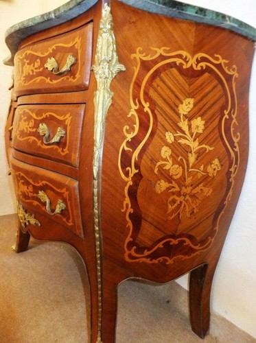 Commode marqueterie - commode,