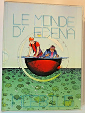LE MONDE D'EDENA  INTEGRALE TL CASTERMAN 2015 MOEBIUS  TL 3000 ex. plexiglas