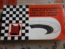 Circuit voiture Jouef 083430 - rail piste route virage relevé intérieur R300mm