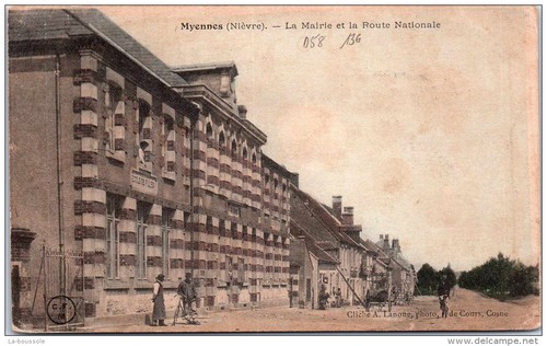 Myennes mairie et la - myennes,