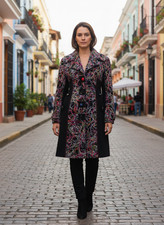 Manteau Long Bohème Laine –