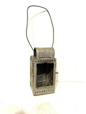 Ancienne lanterne lampe  cheminot Allemand Henrich Gille